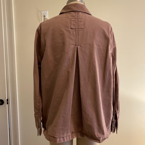 Abercrombie and Fitch Swing Twill Woven Utility Jacket - 2 pocket - Picture 4 of 8